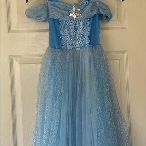 Blue Princess Kids Dress